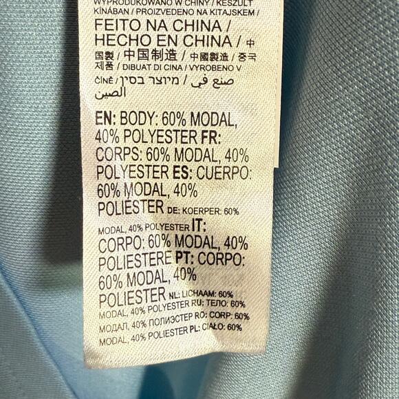 Quiksilver Waterman Men's Waterpolo Quick Dry Polo Shirt Dream Blue Small $70 - Picture 6 of 7